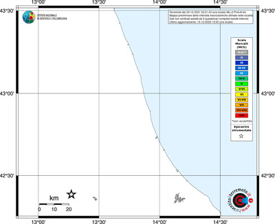 Mappa MCS - territori località