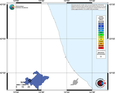 Mappa MCS - territori comuni