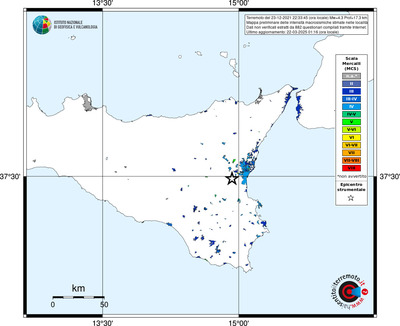 Mappa MCS - territori delle località