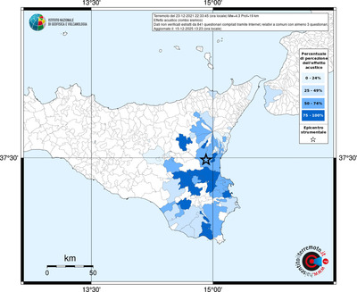 Mappa territorio comunale con almeno 3 questionari