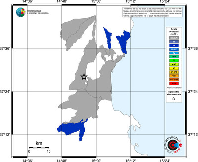 Mappa MCS - territori comuni