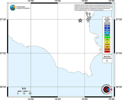 Mappa EMS - territori località