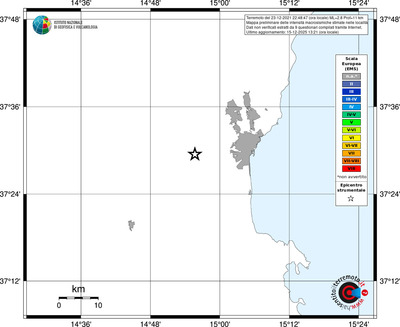 Mappa EMS - territori località