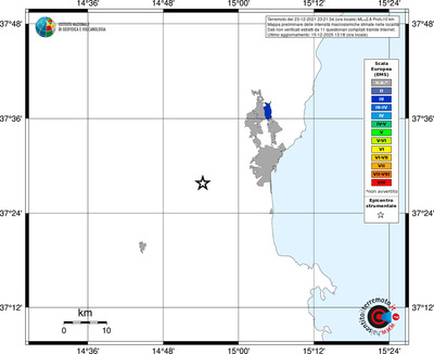 Mappa EMS - territori località