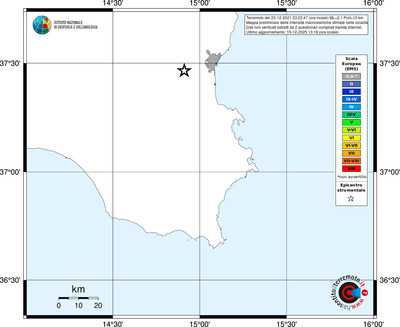 Mappa EMS - territori località