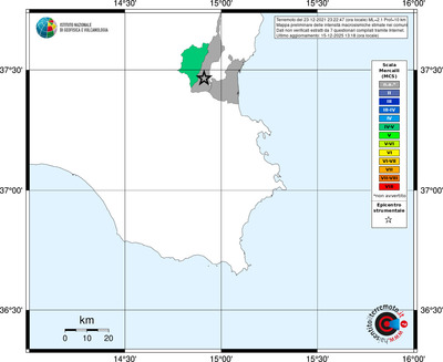 Mappa MCS - territori comuni