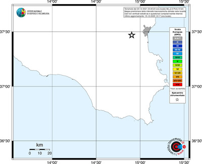Mappa EMS - territori località