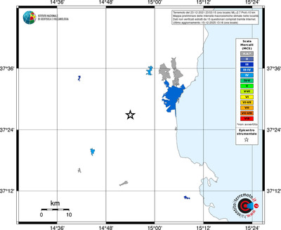 Mappa MCS - territori località