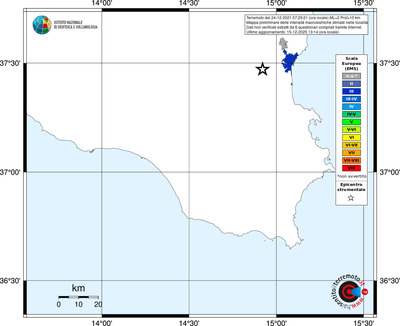 Mappa EMS - territori località