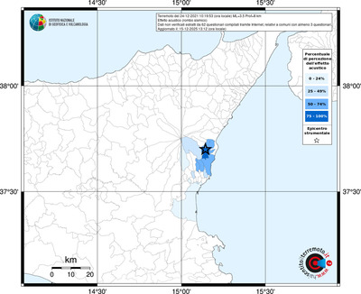 Mappa territorio comunale con almeno 3 questionari
