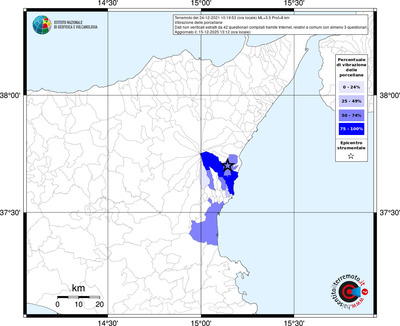 Mappa territorio comunale con almeno 3 questionari