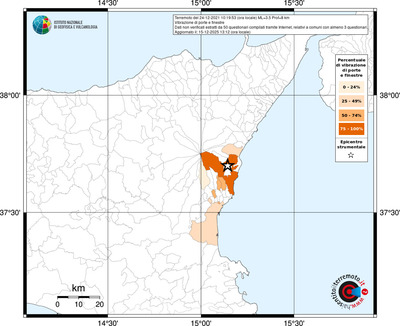 Mappa territorio comunale con almeno 3 questionari