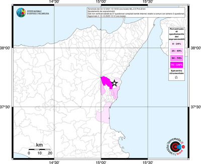 Mappa territorio comunale con almeno 3 questionari