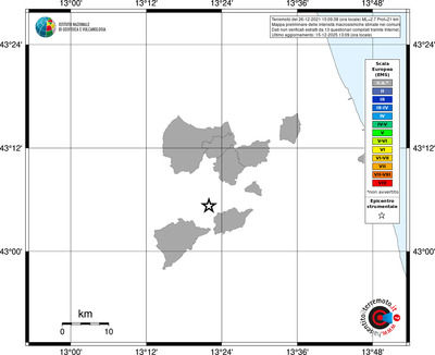 Mappa EMS - territori comuni
