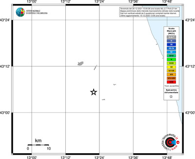 Mappa MCS - territori località