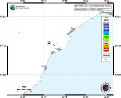 Mappa MCS - territori località