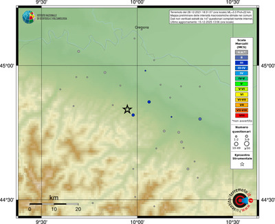 Mappa MCS - comuni