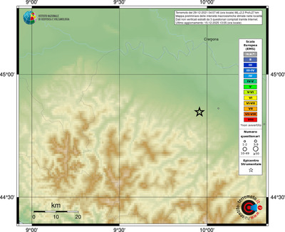 Mappa EMS - località