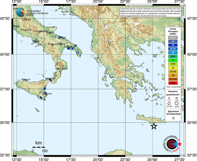 Mappa EMS - località