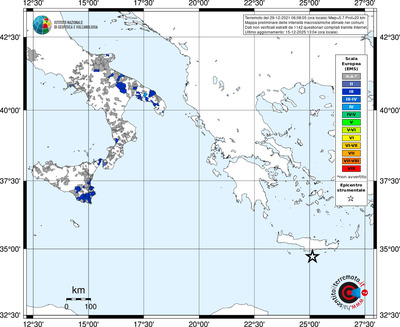 Mappa EMS - territori comuni