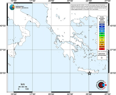 Mappa EMS - territori località