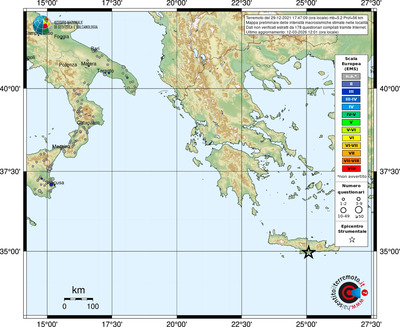 Mappa EMS - località