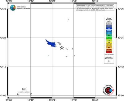 Mappa EMS - territori località
