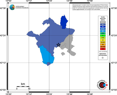 Mappa MCS - territori comuni