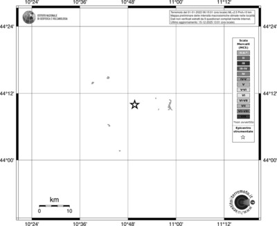 Mappa MCS - territori località