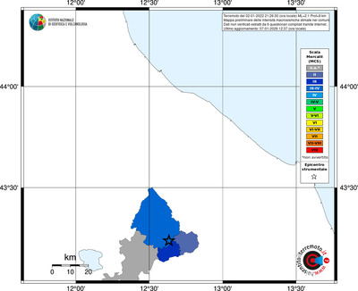 Mappa MCS - territori comuni
