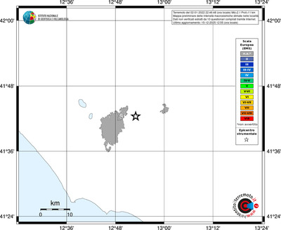 Mappa EMS - territori località