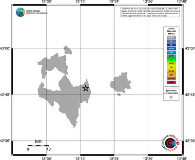 Mappa MCS - territori comuni