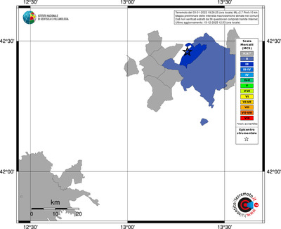 Mappa MCS - territori comuni
