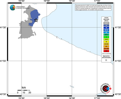 Mappa MCS - territori comuni