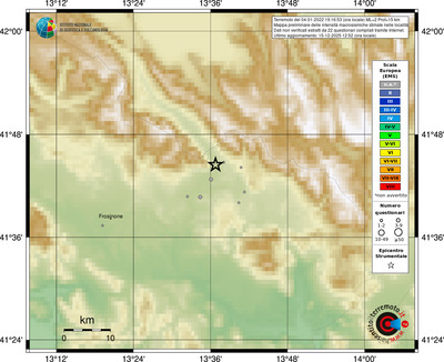 Mappa EMS - località