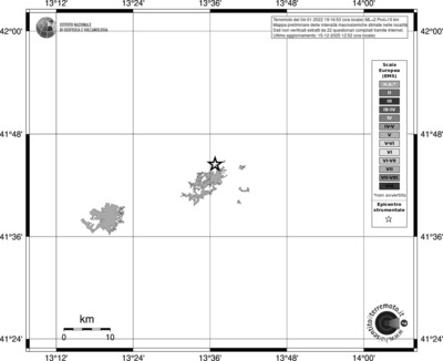 Mappa EMS - territori località