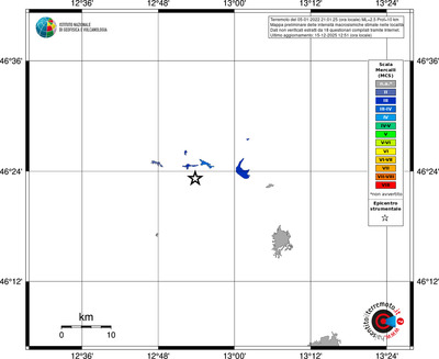 Mappa MCS - territori località