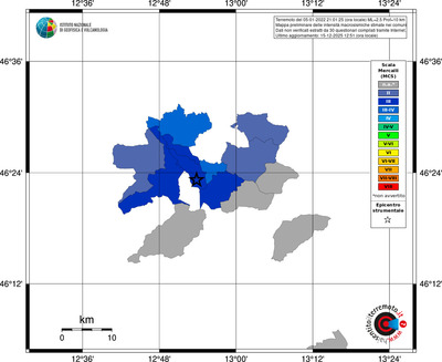 Mappa MCS - territori comuni