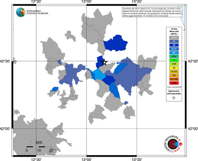 Mappa MCS - territori comuni