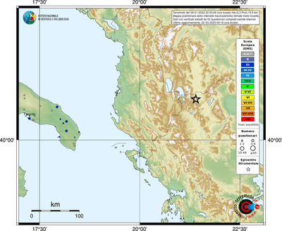 Mappa EMS - località
