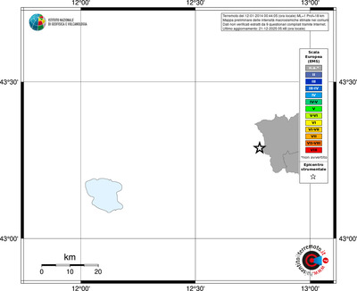 Mappa EMS - territori comuni