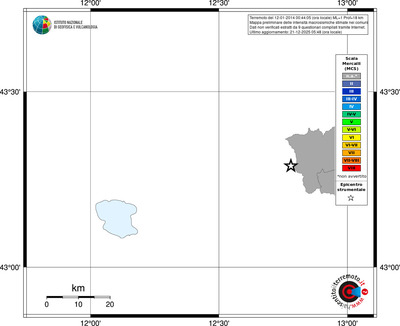 Mappa MCS - territori comuni