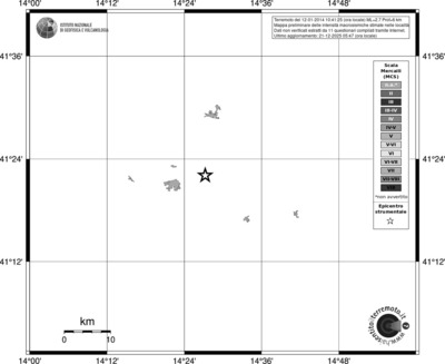 Mappa MCS - territori località