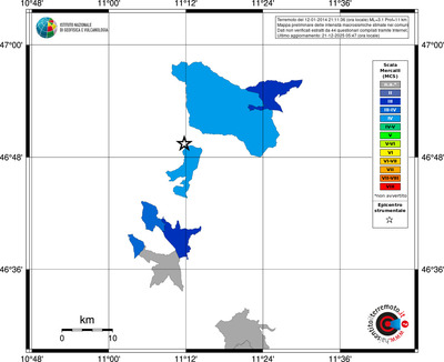 Mappa MCS - territori comuni