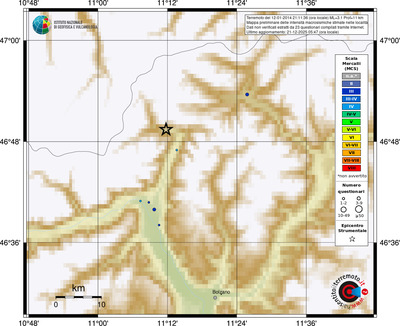 Mappa MCS - località