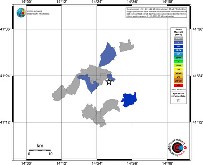 Mappa MCS - territori comuni