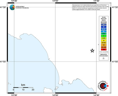 Mappa MCS - territori località