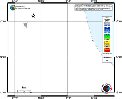 Mappa MCS - territori località