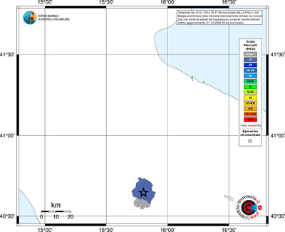 Mappa MCS - territori comuni