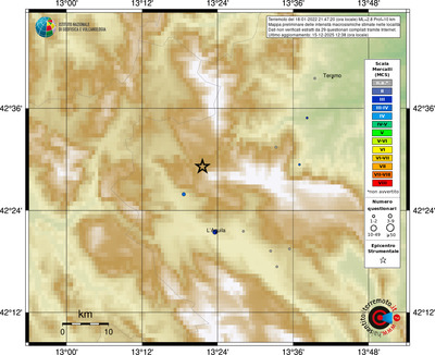Mappa MCS - località